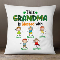 Personalized Grandma Irish St Patrick's Day Pillow FB41 26O53 (Insert Included) thumb 1