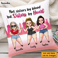 Personalized Friends Life With Sisters Pillow 22693 thumb 1
