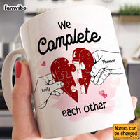 Personalized Couple Gift We Complete Each Other Mug 31021 thumb 1