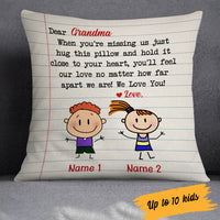 Personalized Letter To Grandma Grandpa Pillow JR251 81O34 (Insert Included) thumb 1