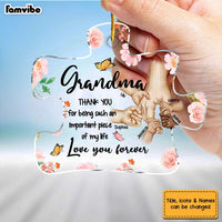Personalized Gift For Grandma Puzzle Piece Ornament 30198 thumb 1