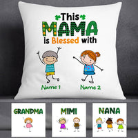 Personalized Grandma Irish St Patrick's Day Pillow FB41 26O53 (Insert Included) thumb 1