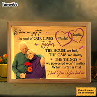 Personalized Couple Gift  We Get To Picture Frame Light Box 31362 thumb 1
