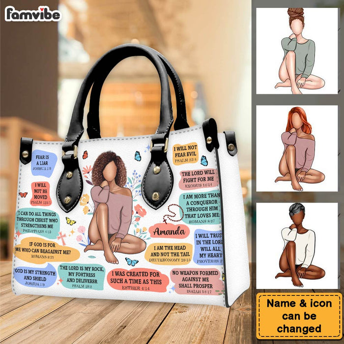 Personalized Gift For Daughter Christian Affirmation Leather Bag 32169 1