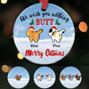 Personalized Merry Catmas Cat Christmas  Ornament OB225 30O60 1