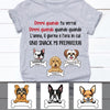 Personalized Dog Watching Cane Cagna Italian T Shirt AP1311 30O47 1