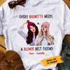 Personalized Girl Friends Brunette And Blonde T Shirt AG61 67O47 1