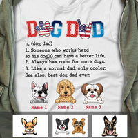 Personalized Dog Dad T Shirt MY113 87O47 thumb 1