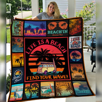 Beach Fleece Blanket JN261 73O36 thumb 1