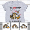 Personalized I'll Be Watching You Cat T Shirt OB311 67O36 1