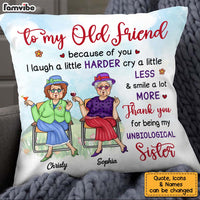 Personalized To My Old Friend Pillow 25111 thumb 1