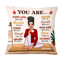 Personalized Daughter Granddaughter Self Love You Are Beautiful Loved Pillow DB291 58O47 thumb 1