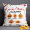 Personalized Grandma Little Pumpkins Pillow SB192 30O34 (Insert Included) 1