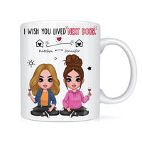 Personalized Gift For Friends Wish You Lived Next Door Mug 31583 thumb 1