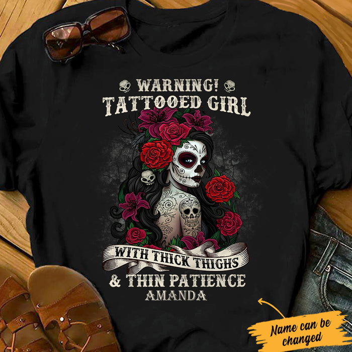 Personalized Skull T Shirt JL234 85O34 1