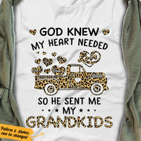 Personalized Grandma God Sent Grandkids T Shirt MR261 30O36 thumb 1