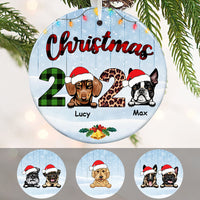 Personalized Christmas Dog  Ornament OB251 65O58 thumb 1