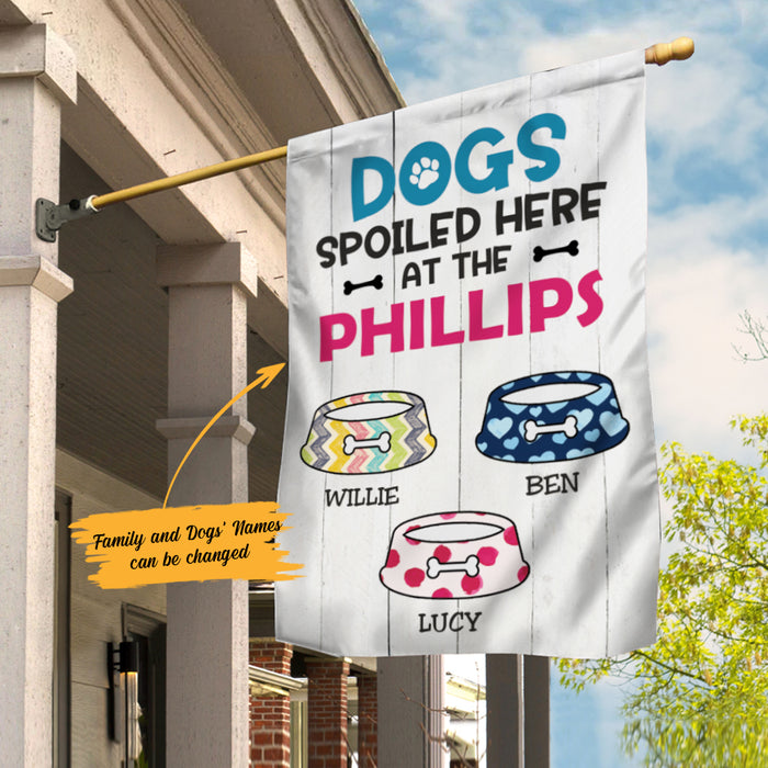 Personalized Dog Gardening Garden Flag JL81 73O58 1