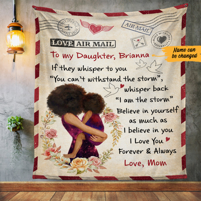 Personalized BWA Letter Fleece Blanket AG62 73O47 1