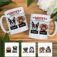 Personalized Santa Naughty List Christmas Mug OB144 85O53 thumb 1
