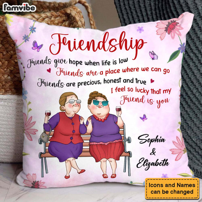 Personalized Gift For Friend Friendship Pillow 30862 1