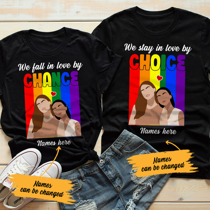 Personalized Lgbt Lesbian Couple T Shirt Sb163 85o65 Famvibe