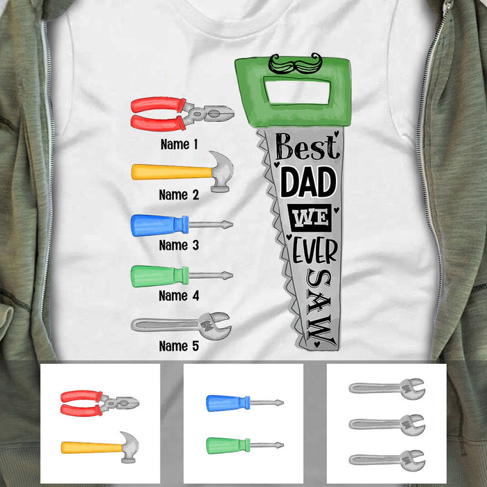 Personalized Dad Grandpa T Shirt MY151 26O53 1