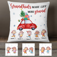 Personalized Grandma Red Truck Christmas  Pillow NB193 87O58 thumb 1