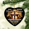 Jesus  Heart Ornament NB141 87O47 1