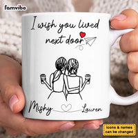 Personalized I WishYou Lived Next Door Mug 30295 thumb 1