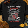 Personalized Truck Couple God Blessed T Shirt  DB294 81O34 1