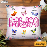 Personalized Gift For Mother Mum We Love You Pillow 32020 thumb 1