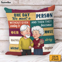 Personalized Couple Gift Our Beautiful Story Pillow 30959 thumb 1