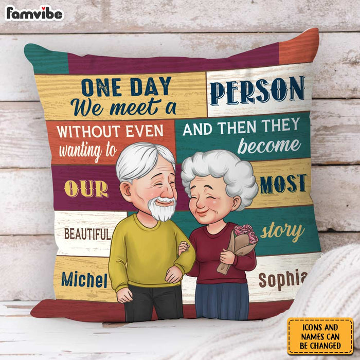 Personalized Couple Gift Our Beautiful Story Pillow 30959 1