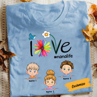 Personalized Mom Grandma Life T Shirt JN242 30O58 thumb 1