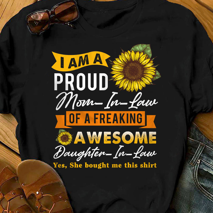 I am a Proud Mother In law Awesome T Shirt  DB233 81O34 1