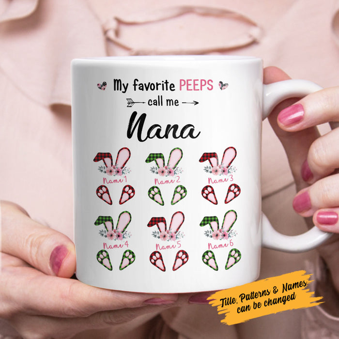 Personalized Grandma Easter Bunny Mug FB191 95O58 1
