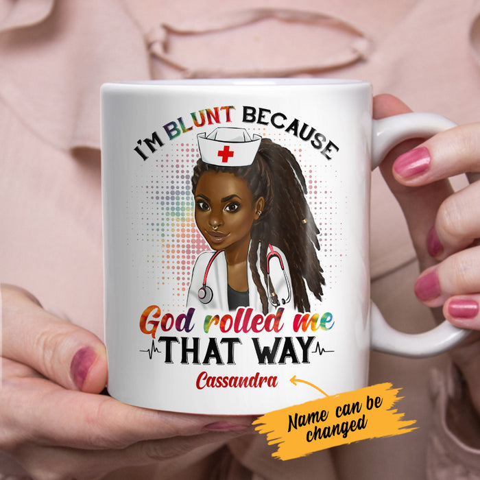 Personalized BWA Nurse I'm Blunt Mug AG121 26O53 1