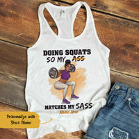 Personalized BWA Gym Squat Racerback Tank SB14 85O58 thumb 1