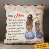 Personalized Letter To My Mom Pillow DB92 73O36 (Insert Included) 1