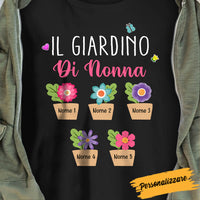 Personalized Grandma Mom Nonna Italian T Shirt AP172 73O34 thumb 1
