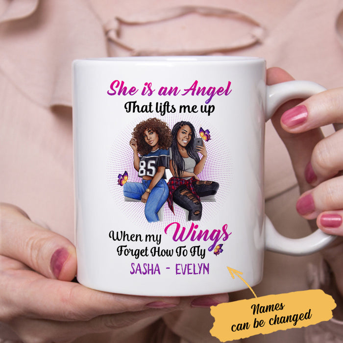 Personalized BWA Friends Angel Mug AG63 26O65 1