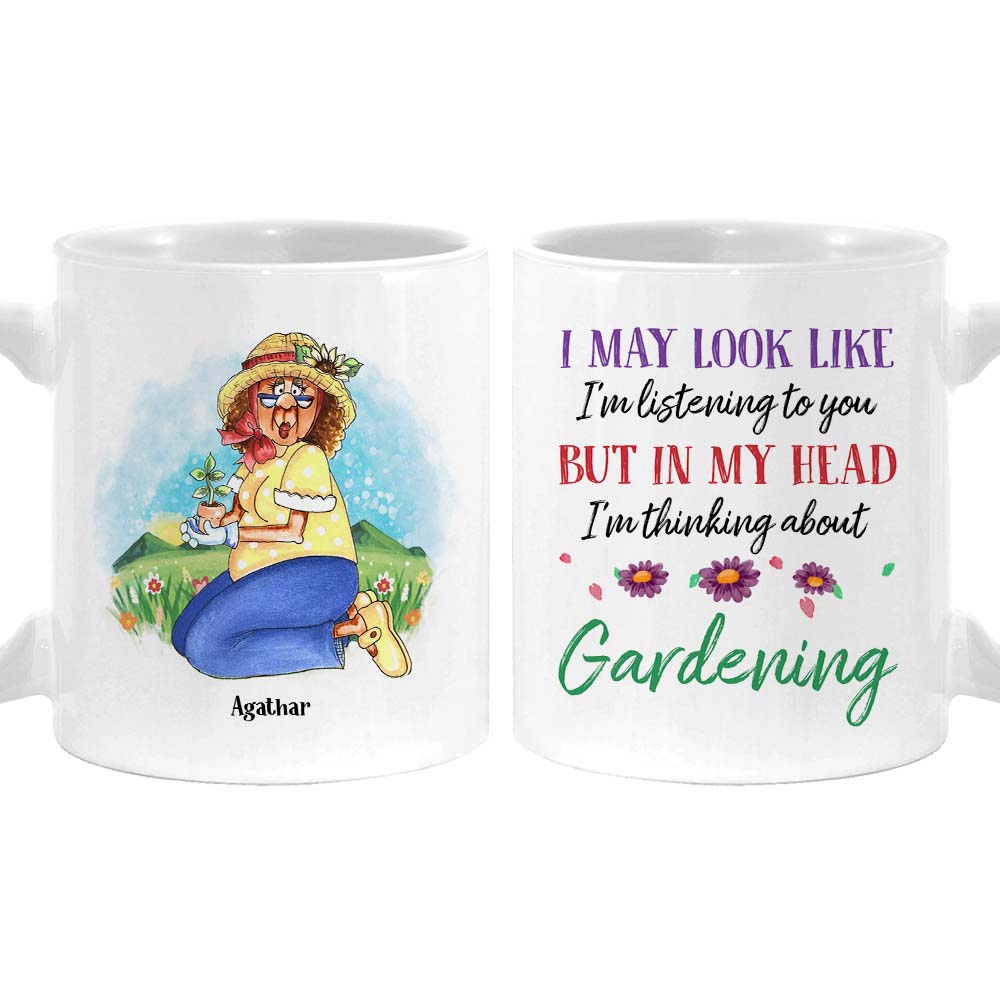 Personalized Gardening Grandma Mug 25605 Primary Mockup