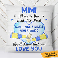 Personalized Grandma We Love You  Pillow NB171 95O36 (Insert Included) thumb 1