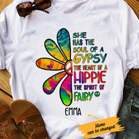 Personalized Hippie White T Shirt JN173 67O36 thumb 1