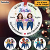 Personalized We Are More Than Friends Circle Ornament NB94 30O69 1