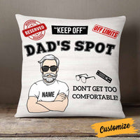 Personalized Love Dad Grandpa Spot Funny Pillow JR123 85O58 thumb 1