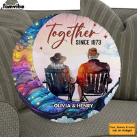 Personalized Gift for Couple Anniversary Together Shaped Pillow 30626 thumb 1