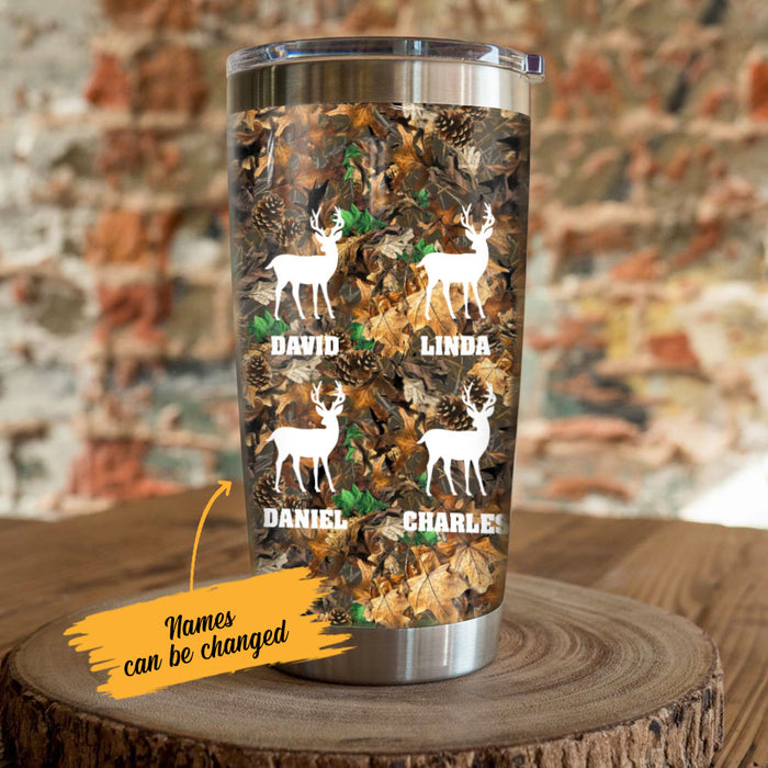 Personalized Dad Hunting  Steel Tumbler AP2001 81O58 1