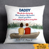 Personalized Dad Grandpa Fishing Pillow AP283 30O47 (Insert Included) 1